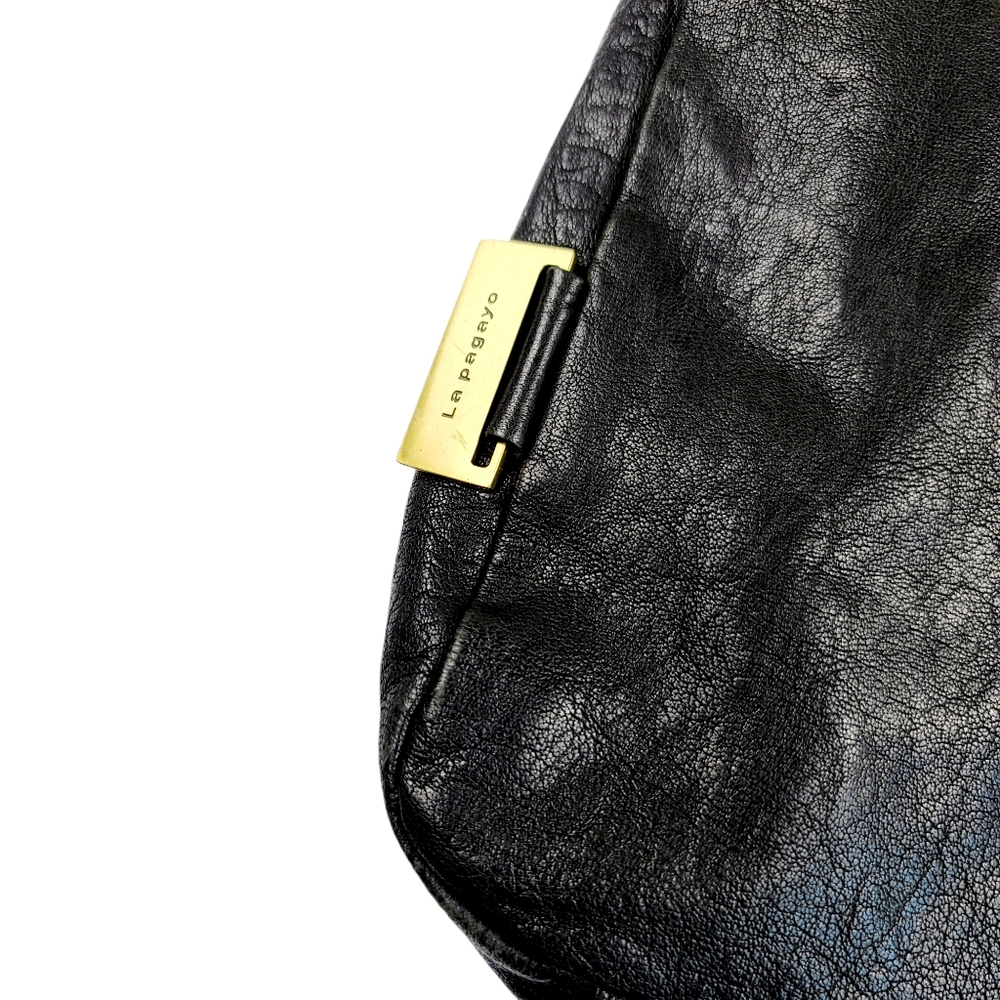 La Pagayo Rockstud Double Flip Leather Bag - Picture 8 of 9
